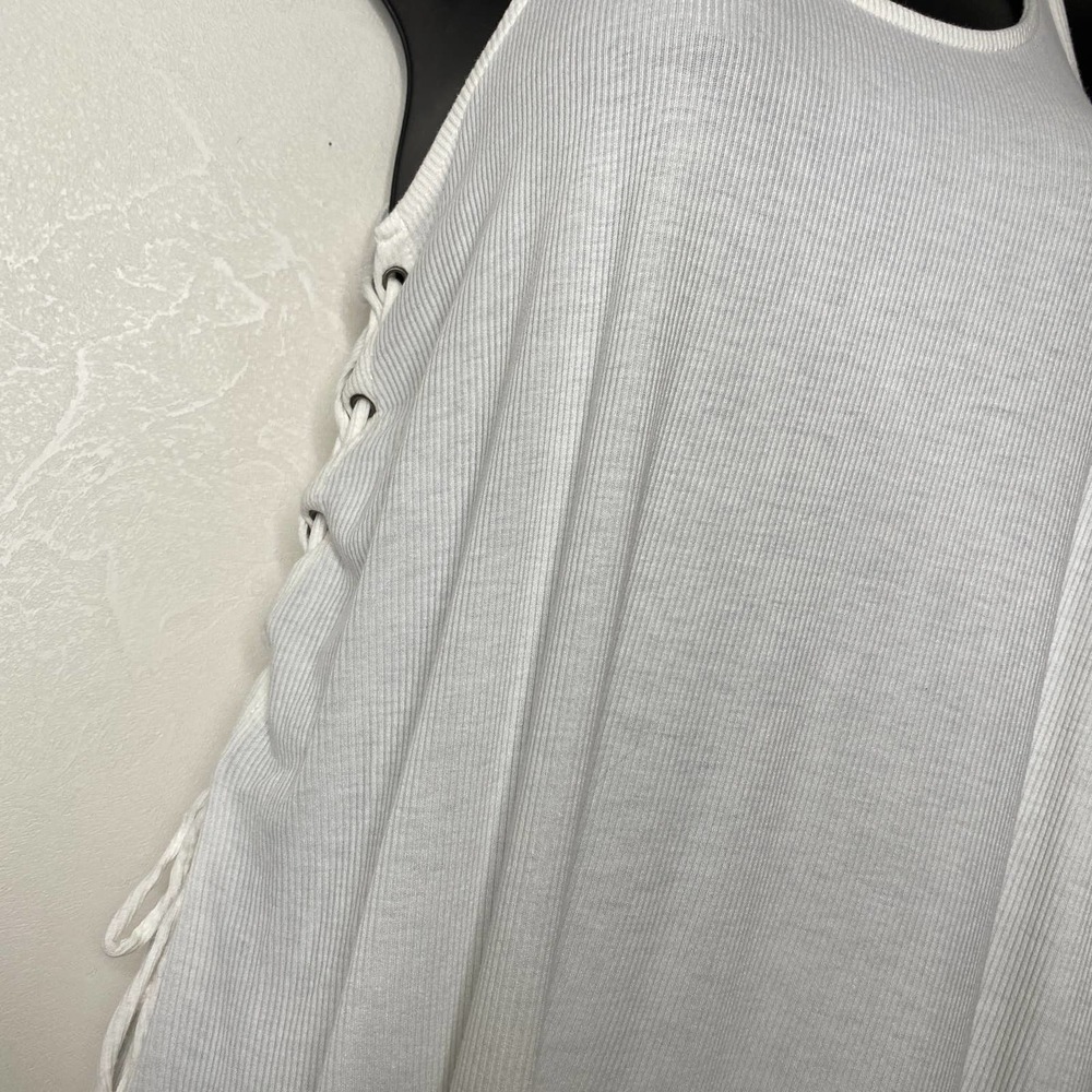 American Eagle Outfitters White Swing Tank Top XS - Picture 6 of 8